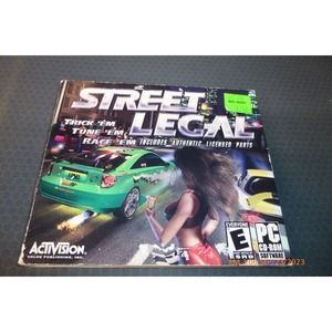 Street Legal Jewel Case (PC, 2003)
